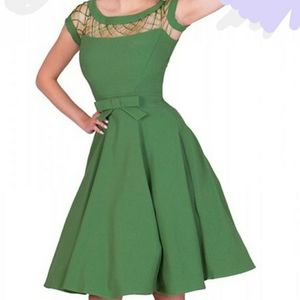 Tatyana Alika Green Swing Dress
